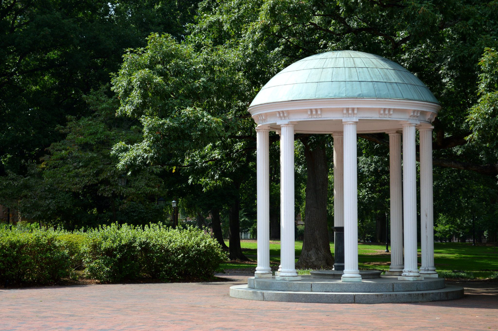 the old well at UNC-Chapel Hill